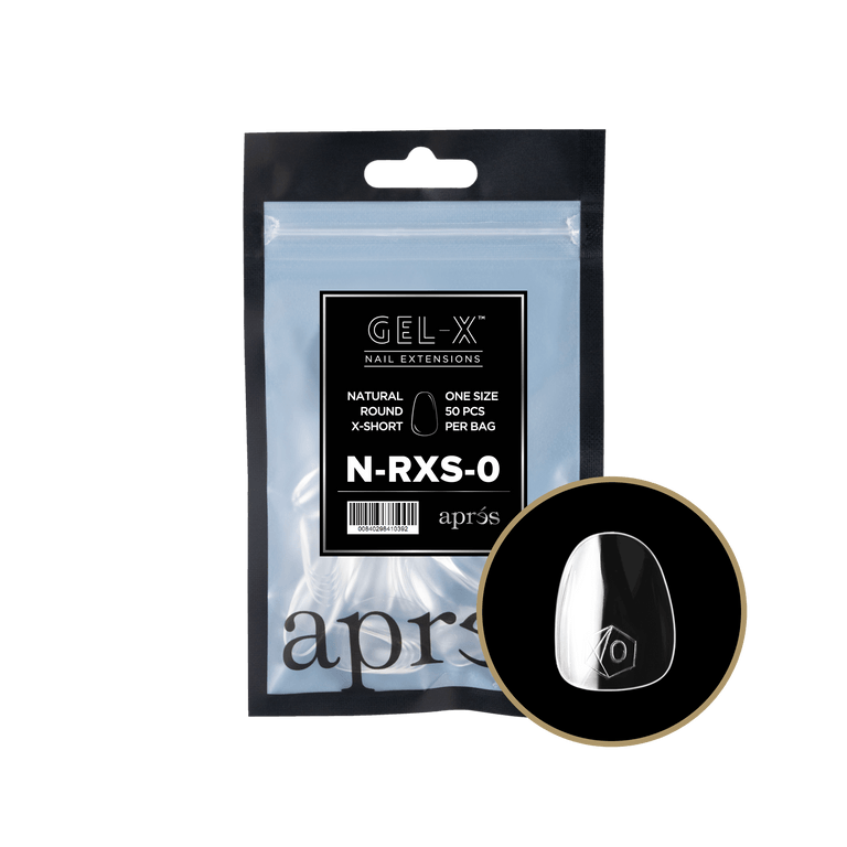 Soft Gel Tips - Gel X - Apres Natural Refill Bag