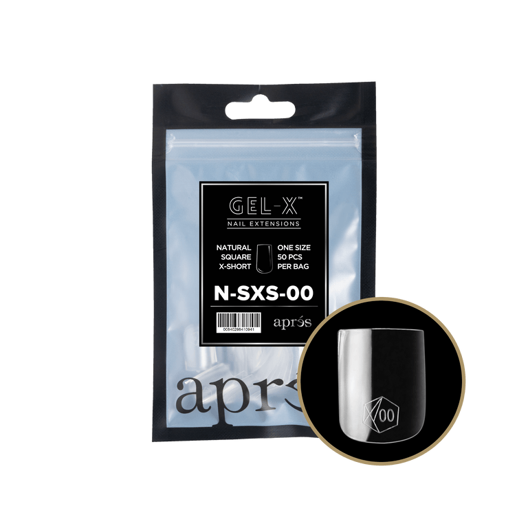 Soft Gel Tips - Gel X - Apres Natural Refill Bag