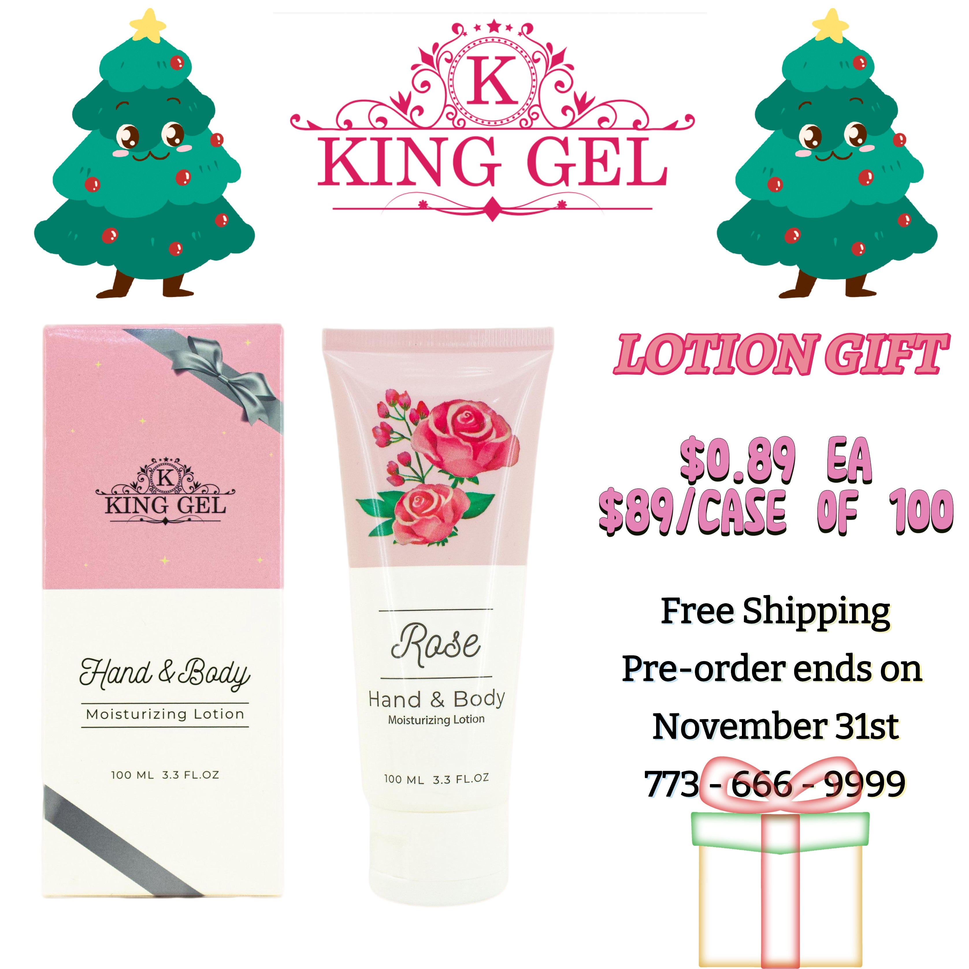 KingGel Lotion gift + Lotion Gift Box PRE-ORDER