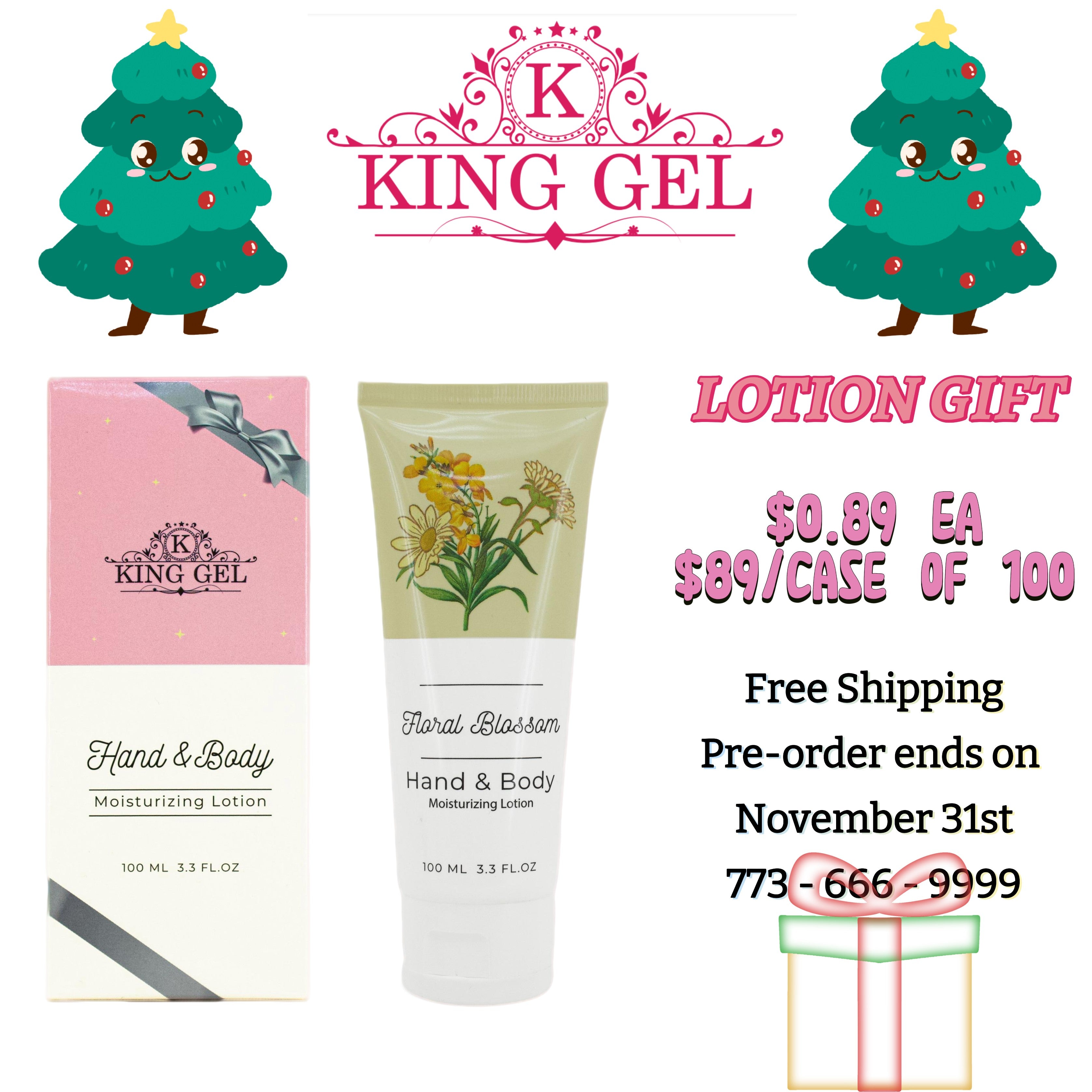 KingGel Lotion gift + Lotion Gift Box PRE-ORDER