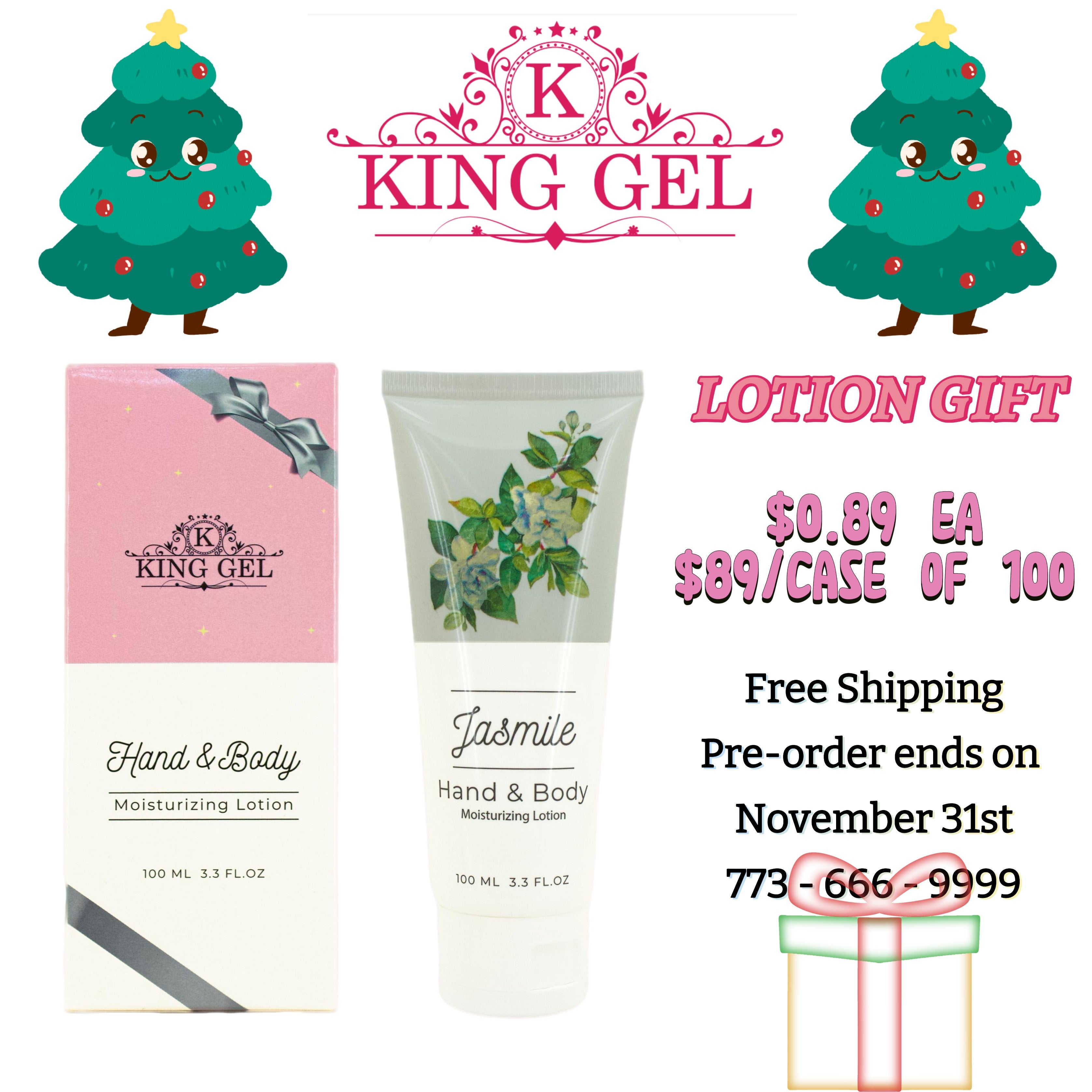 KingGel Lotion gift + Lotion Gift Box PRE-ORDER