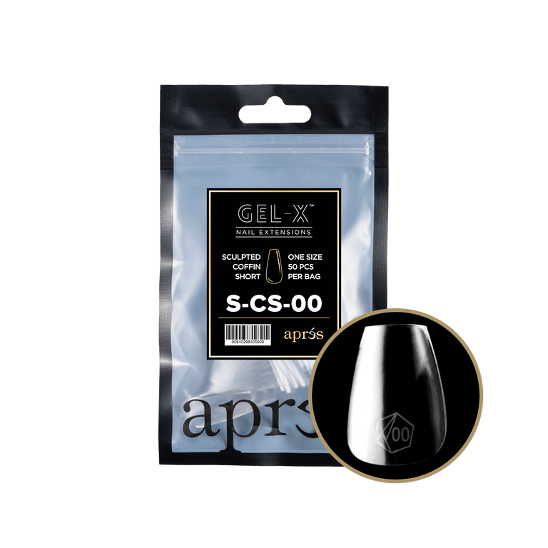 Soft Gel Tips - Gel X - Apres scupted Refill Bag