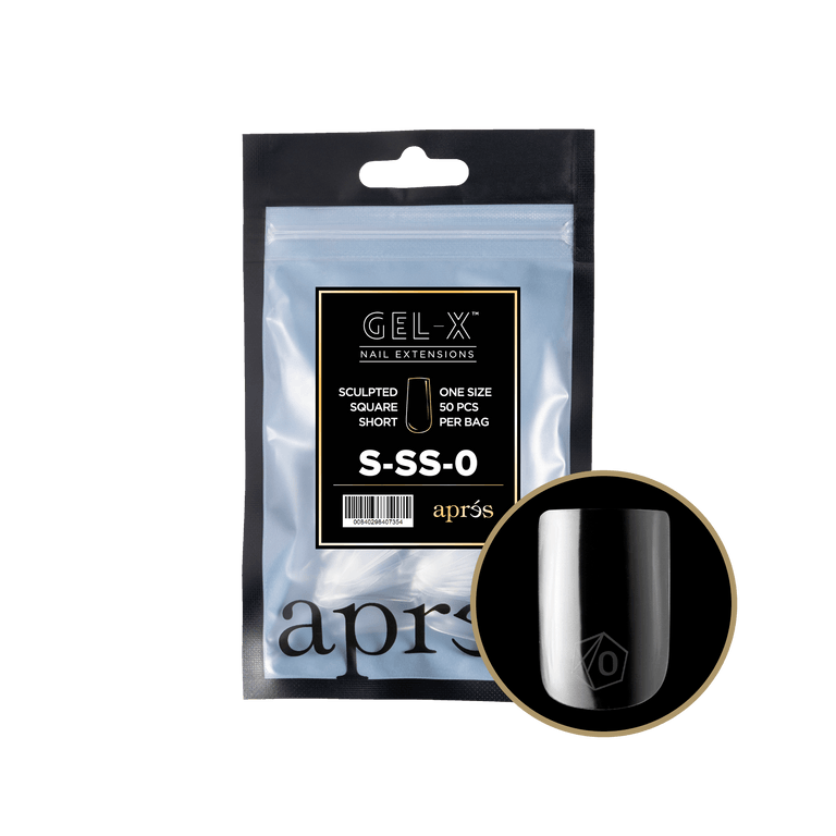 Soft Gel Tips - Gel X - Apres scupted Refill Bag