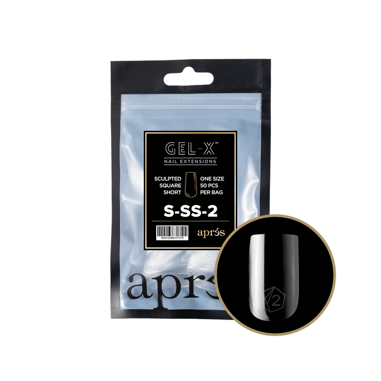 Soft Gel Tips - Gel X - Apres scupted Refill Bag