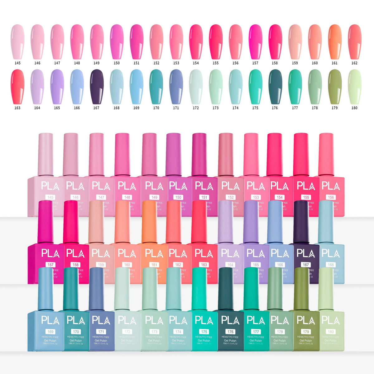 PLA She's A Boss - 36 gel colors with color chart