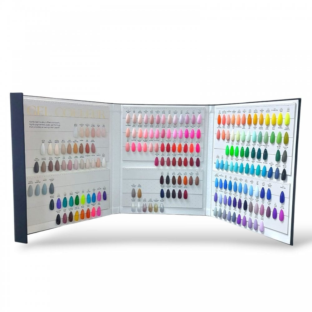 Apres Gel Couleur (HEMA/TPO Free) - Full Set 200 Colors w/ 1 Color Book