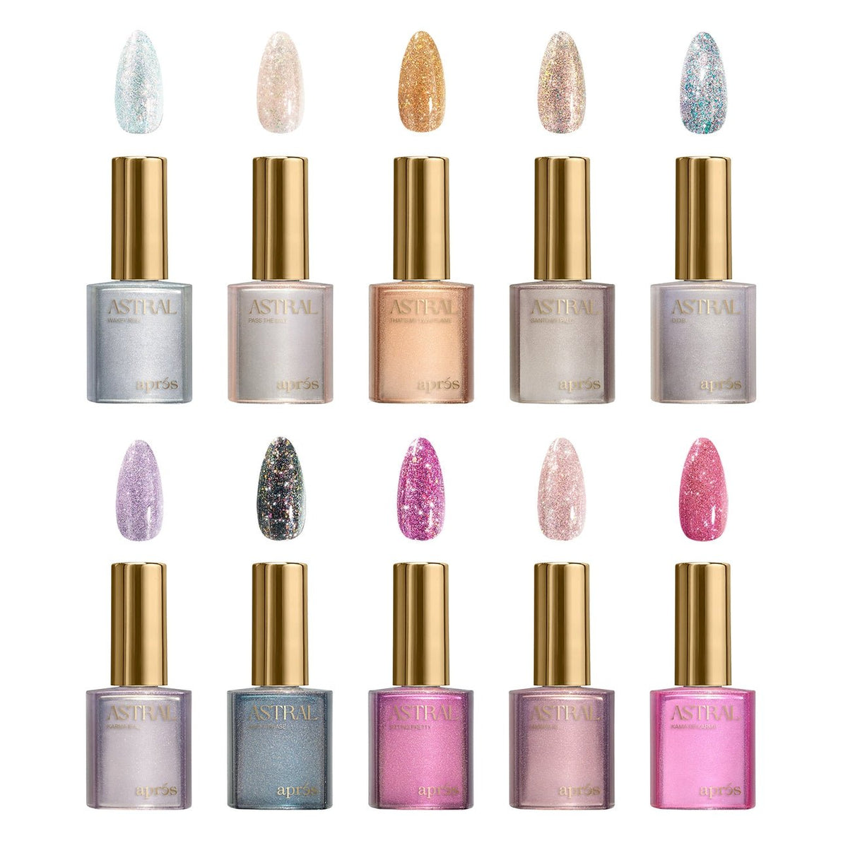 Apres - Astral Gel Couleur - Flash Glitter