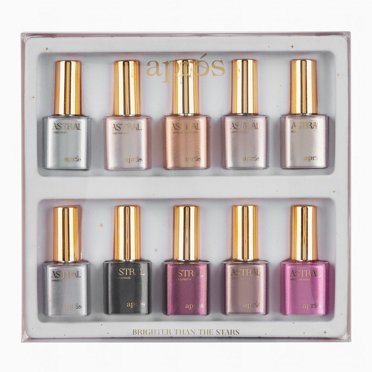 Apres - Astral Gel Couleur - Shimmery Cat Eye - Set of 10 colors #CE01 - #CE10