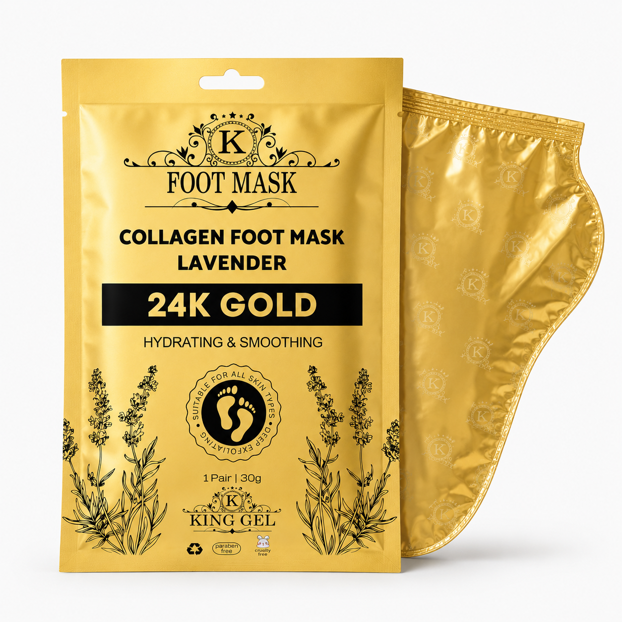 Collagen Socks / Collagen Gloves (Golden)