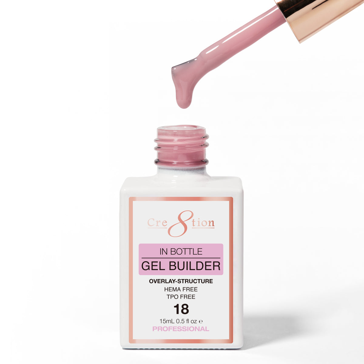 Cre8tion Builder Gel 0.5oz - #18