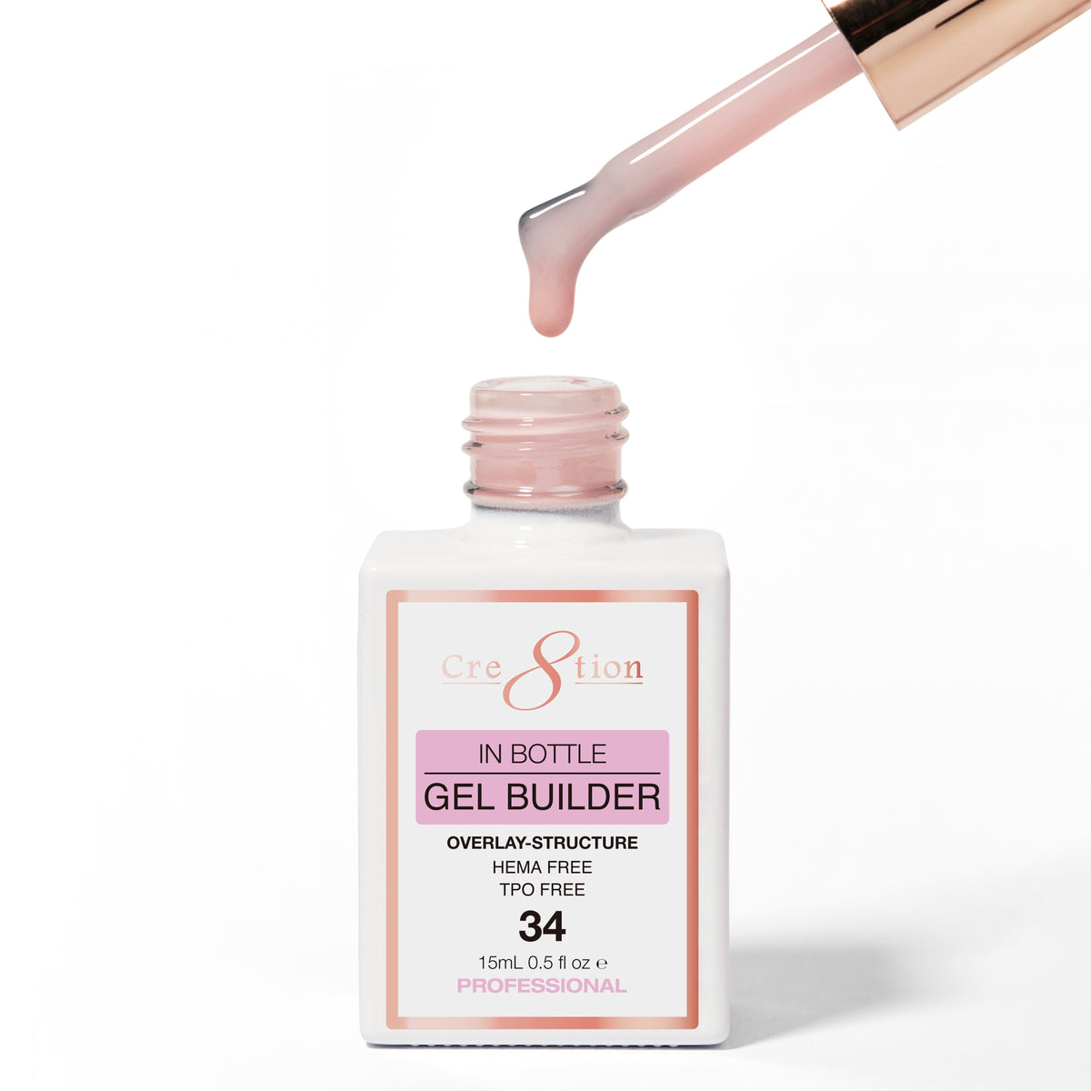 Cre8tion Builder Gel 0.5oz - #34