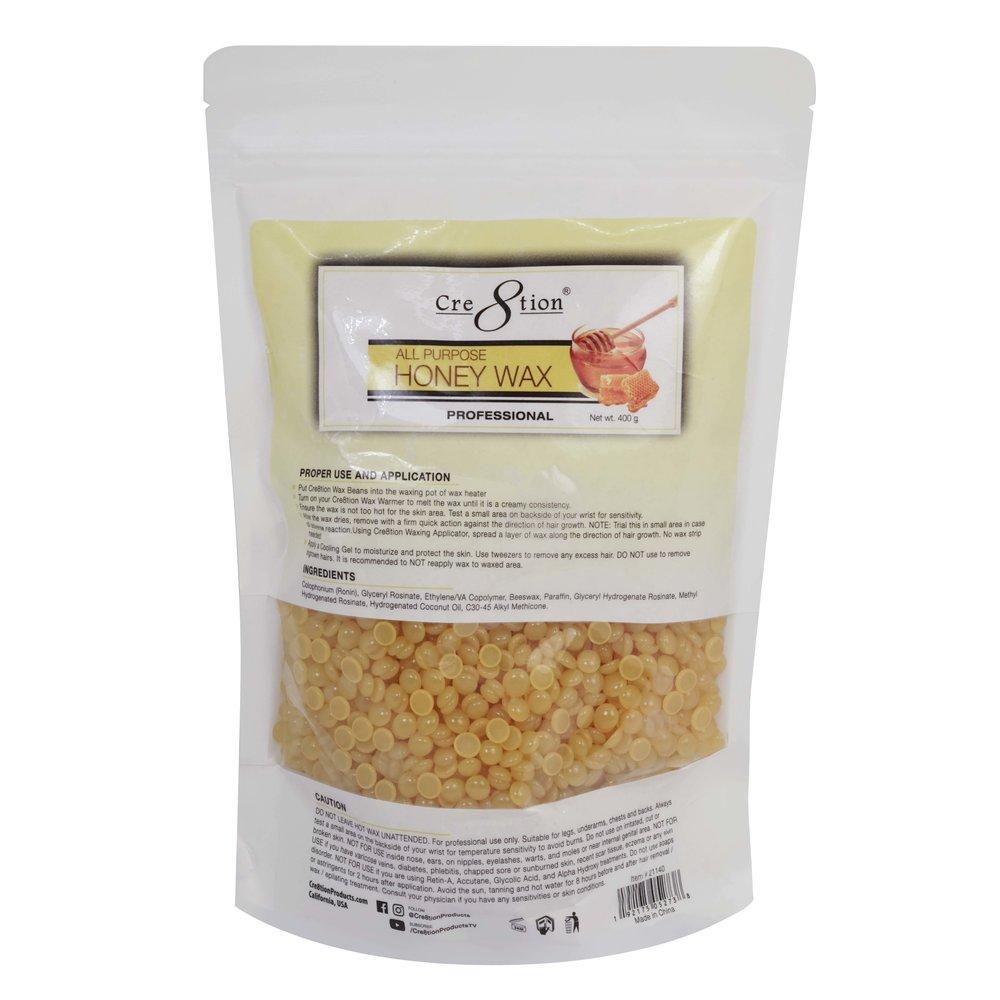 Cre8tion Honey Bean Hard Wax, 400 g bag