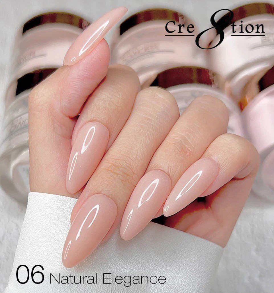Cre8tion Natural Elegance Powder - 06 - It’s her - 4 oz shade reference