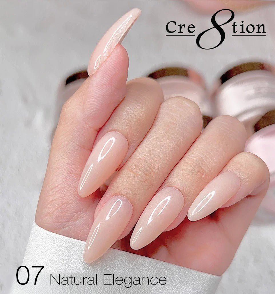 Cre8tion Natural Elegance Powder - 07 - Shhh - 4 oz shade reference