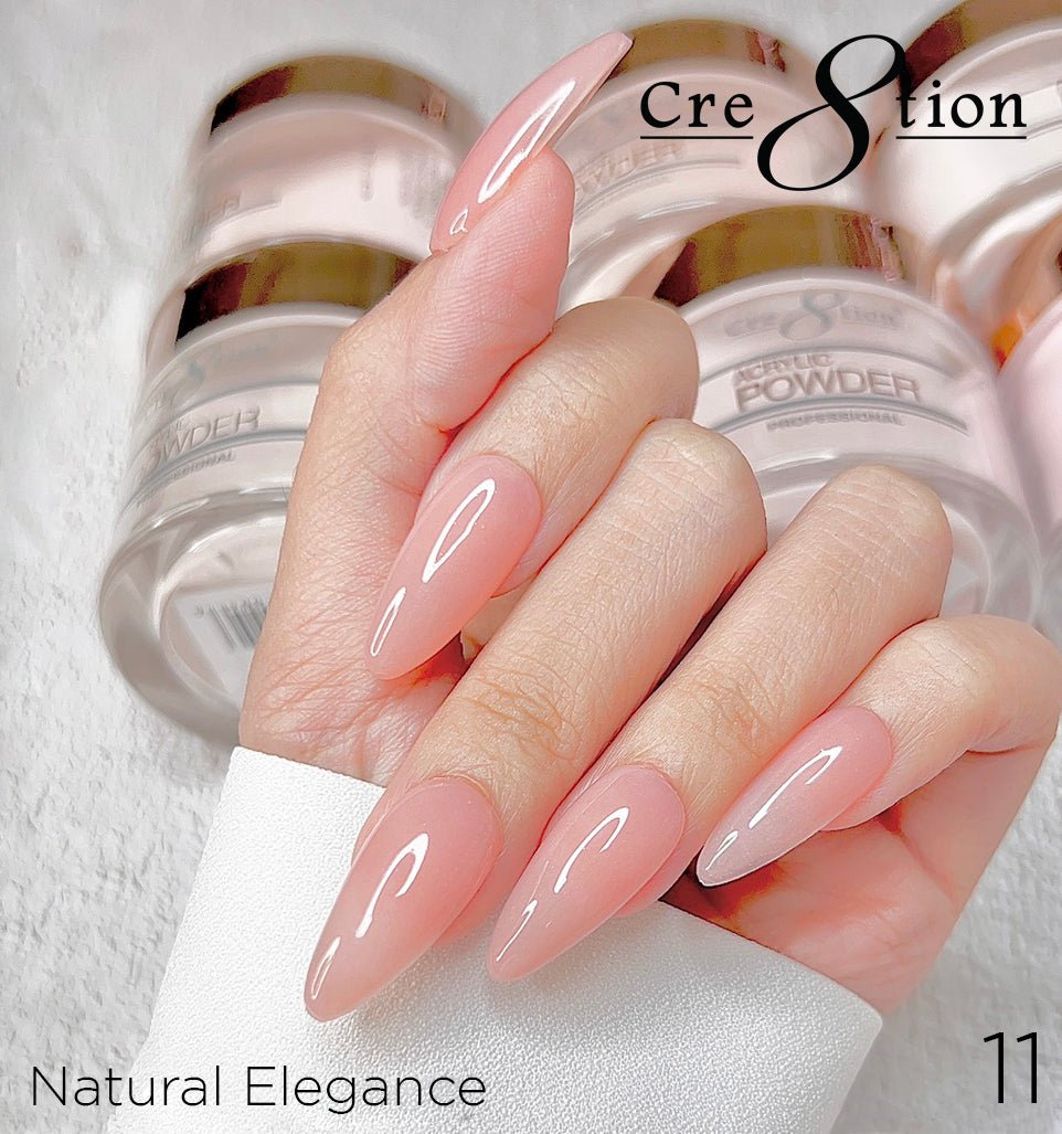 Cre8tion Natural Elegance Powder - 11 - Who is that? - 4 oz shade reference