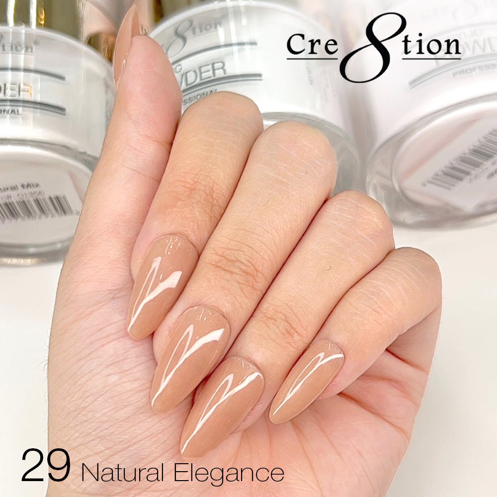 Cre8tion Natural Elegance Powder - 29 - Nudged You - 4 oz shade reference