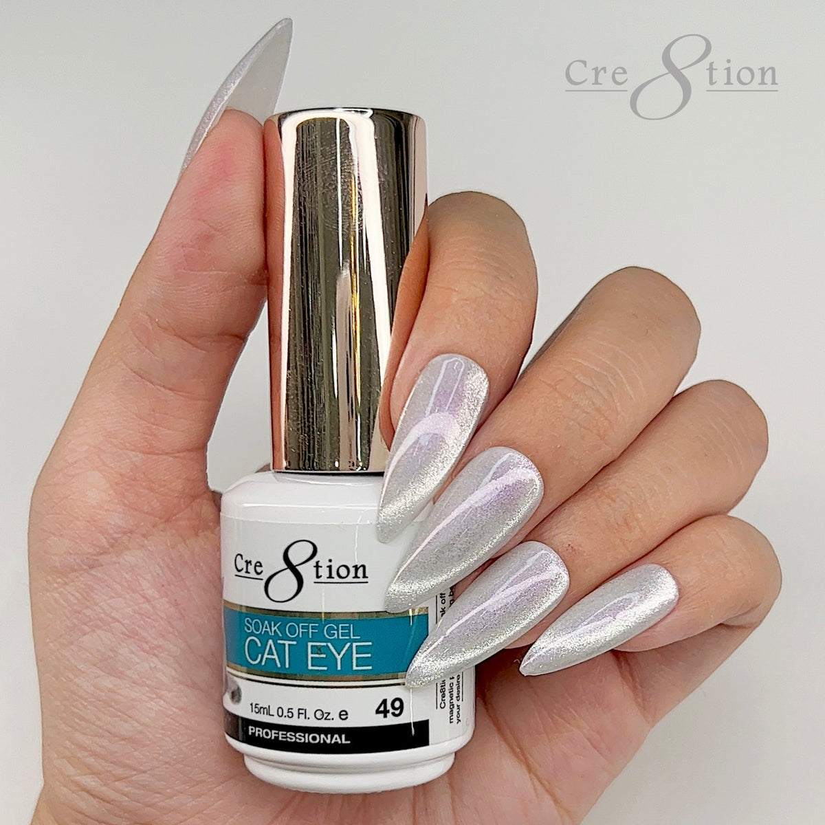 Cre8tion original Cat Eye gel shade #49 (0916-3598), official manufacturer photo
