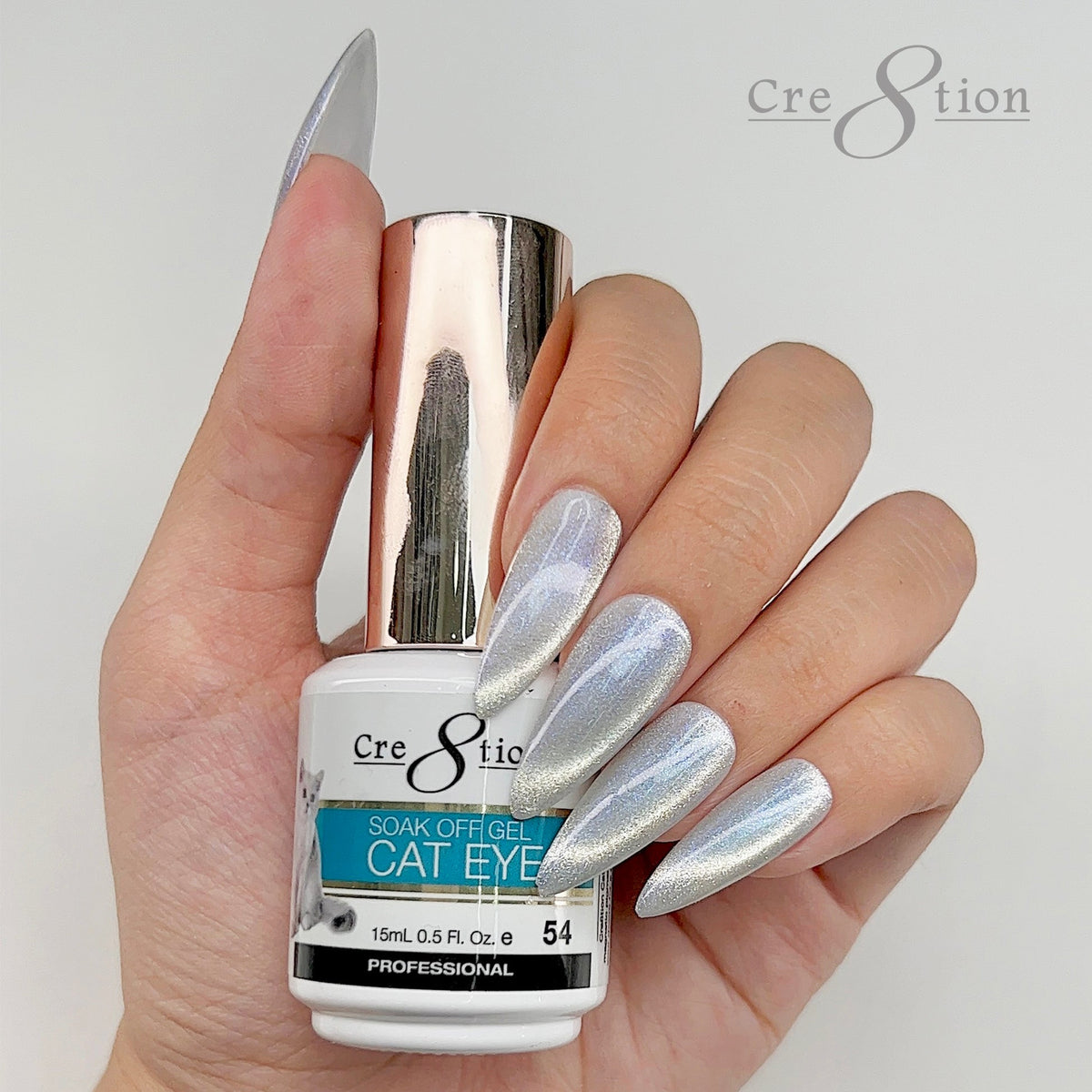 Cre8tion original Cat Eye gel shade #54 (0916-3331), official manufacturer photo