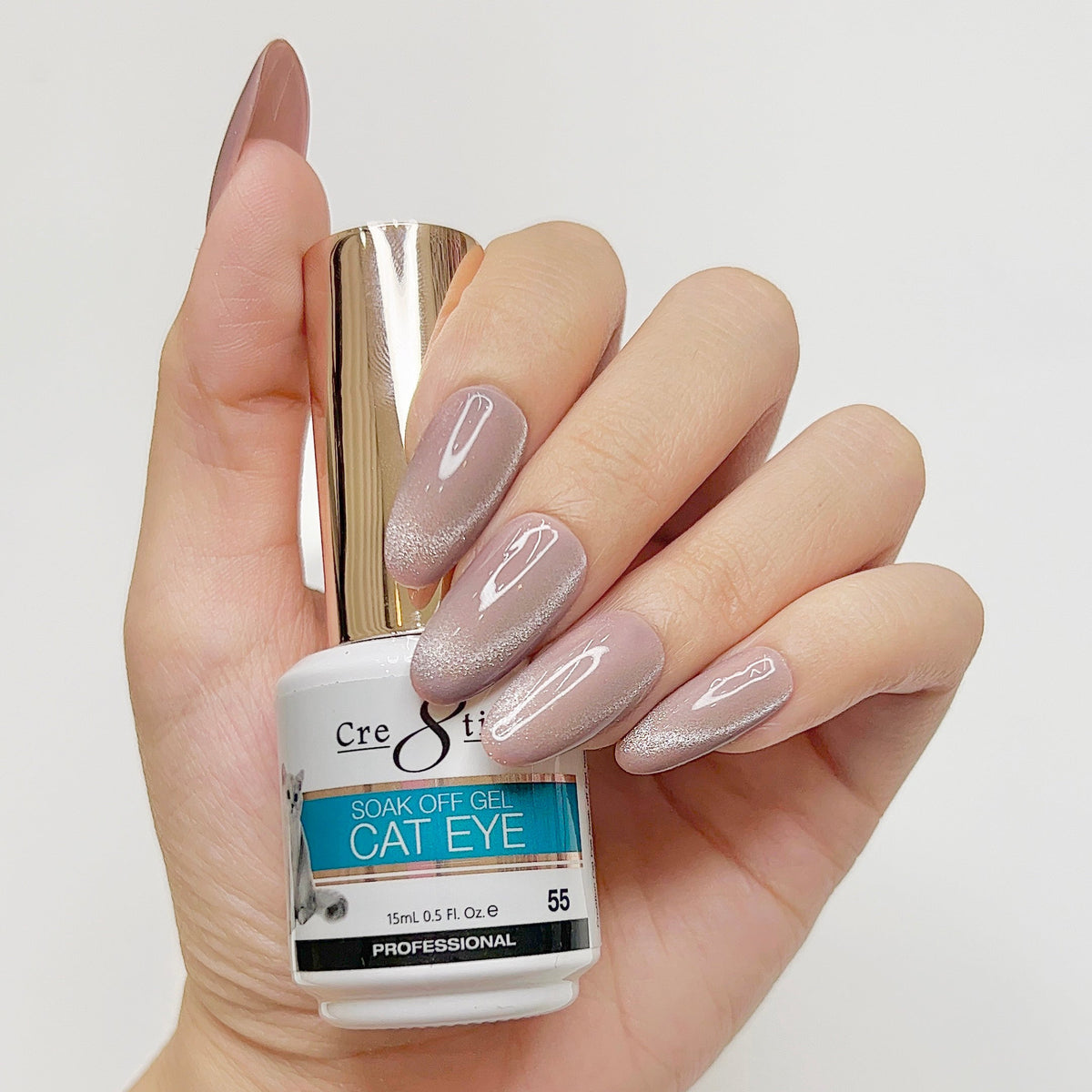 Cre8tion original Cat Eye gel shade #55 (0916-1799), official manufacturer photo
