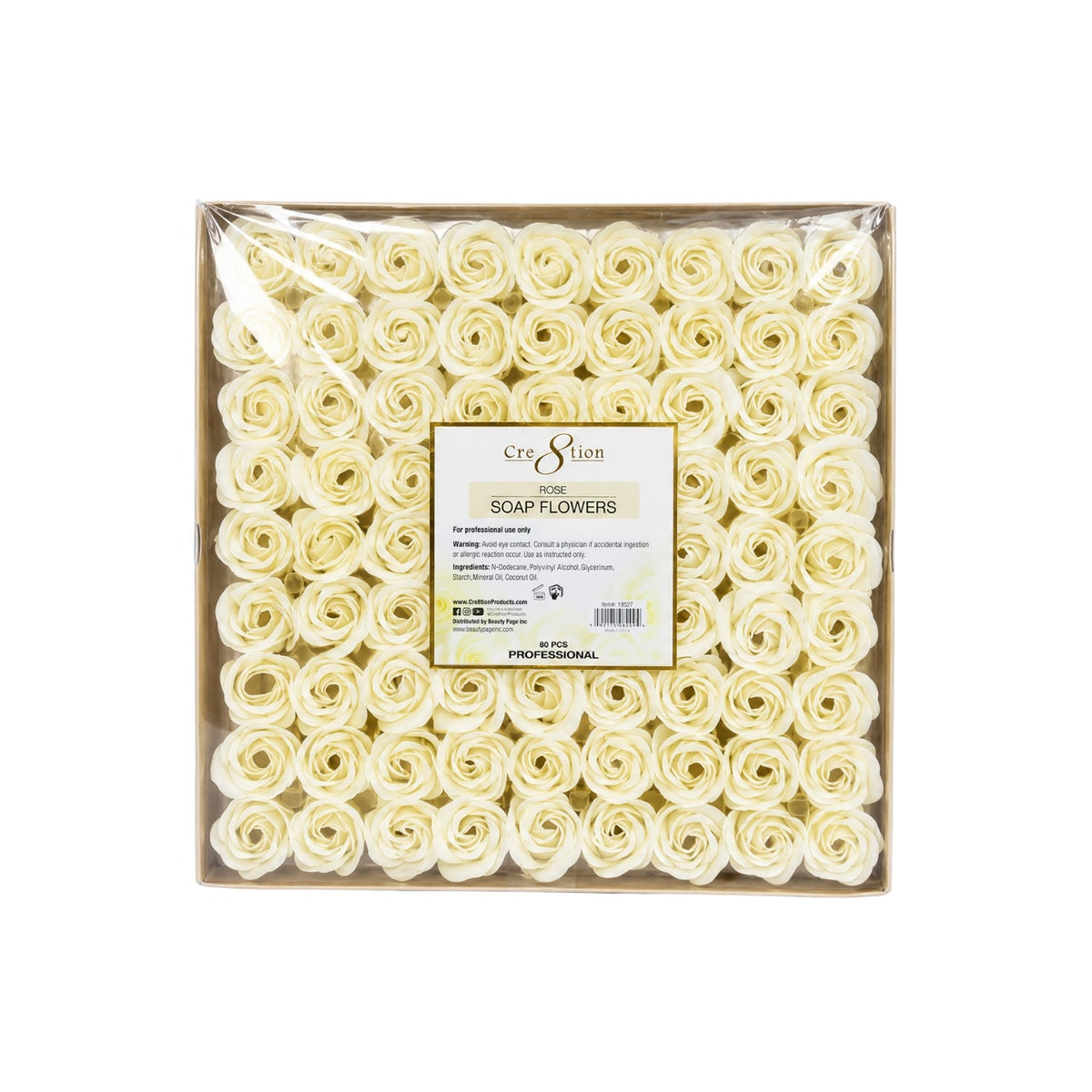 Cre8tion Soap Flower - Beige