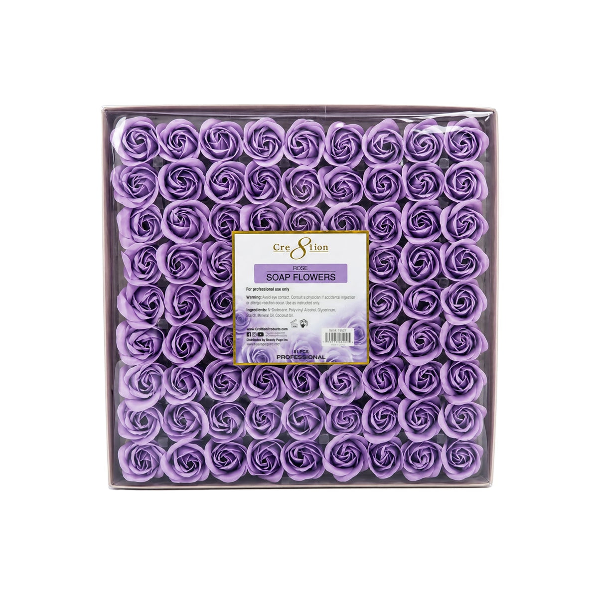Cre8tion Soap Flower - Light Purple