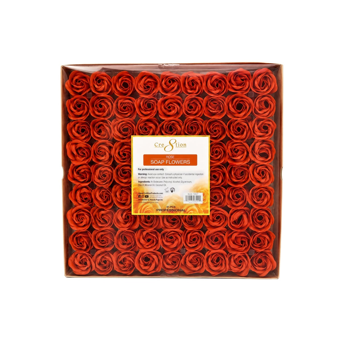 Cre8tion Soap Flower - Orange