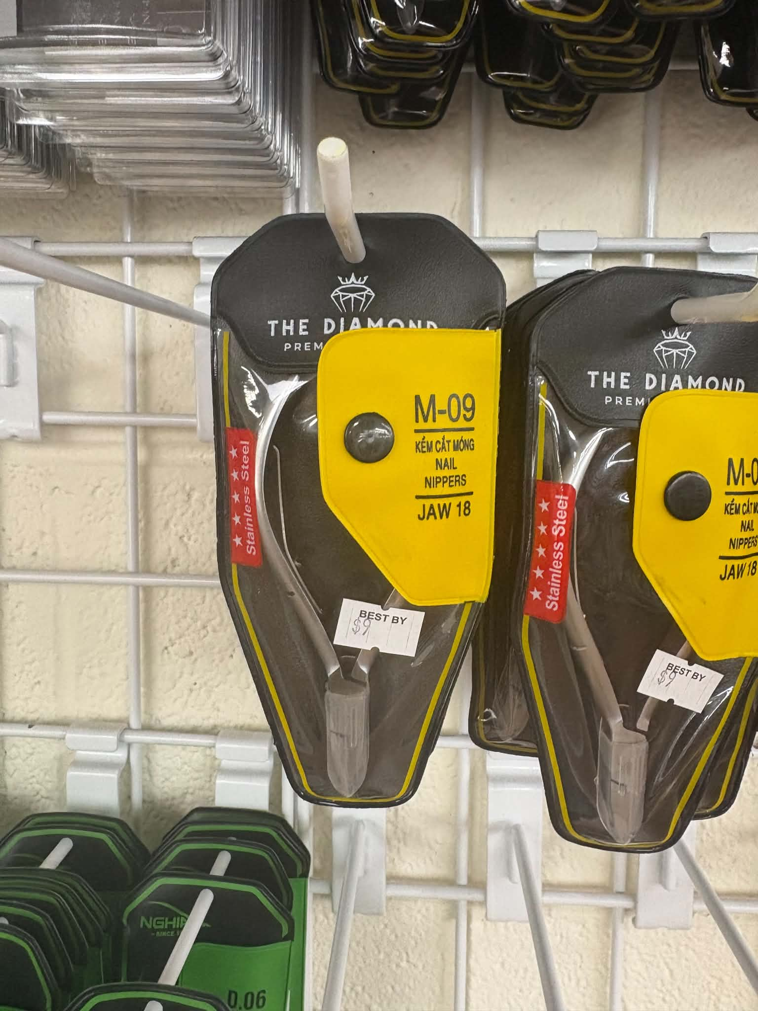 Actual package reference - Diamond Premium Nipper - M09 - Jaw 18