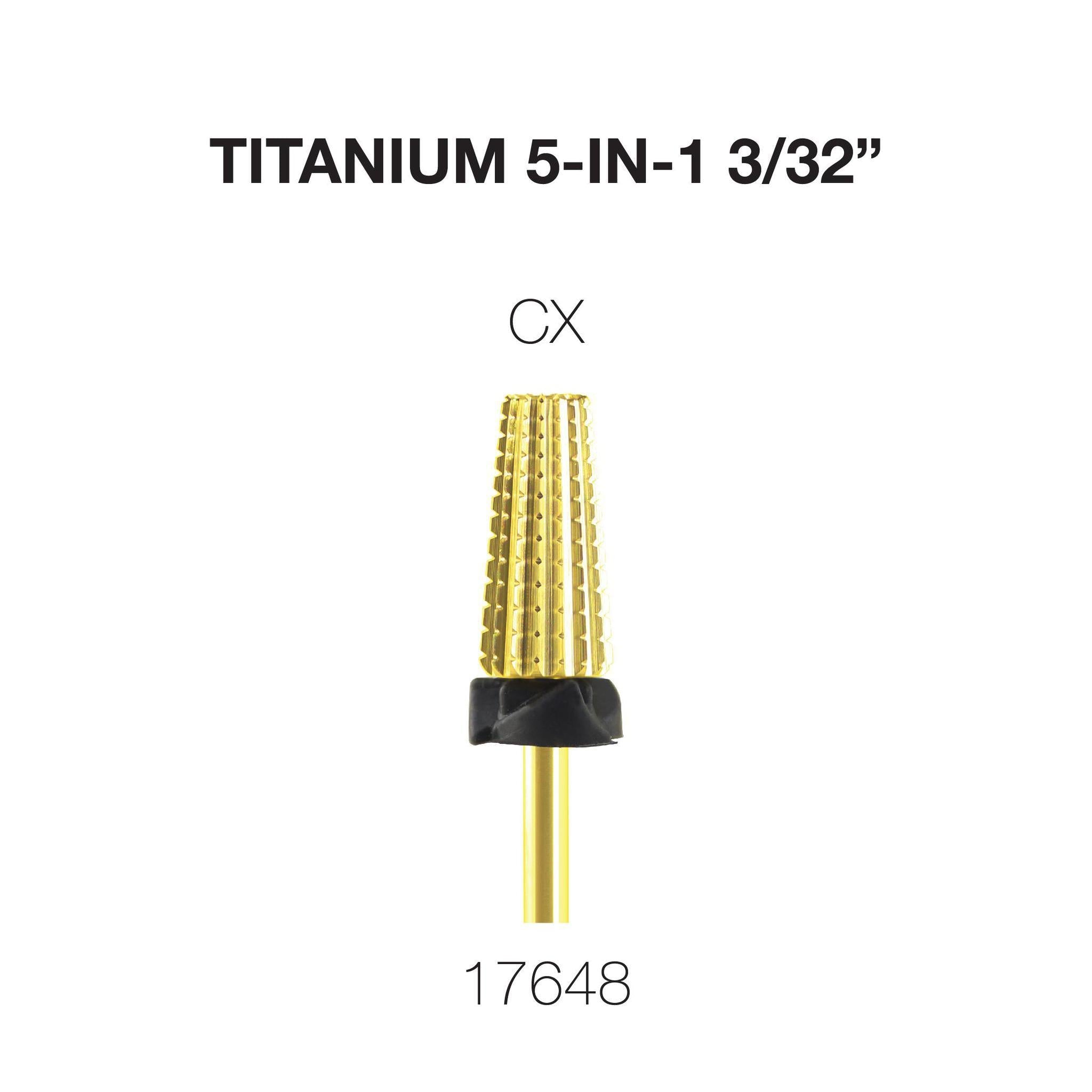 Cre8tion 5-in-1 Nail Filing Bit - Gold, CX