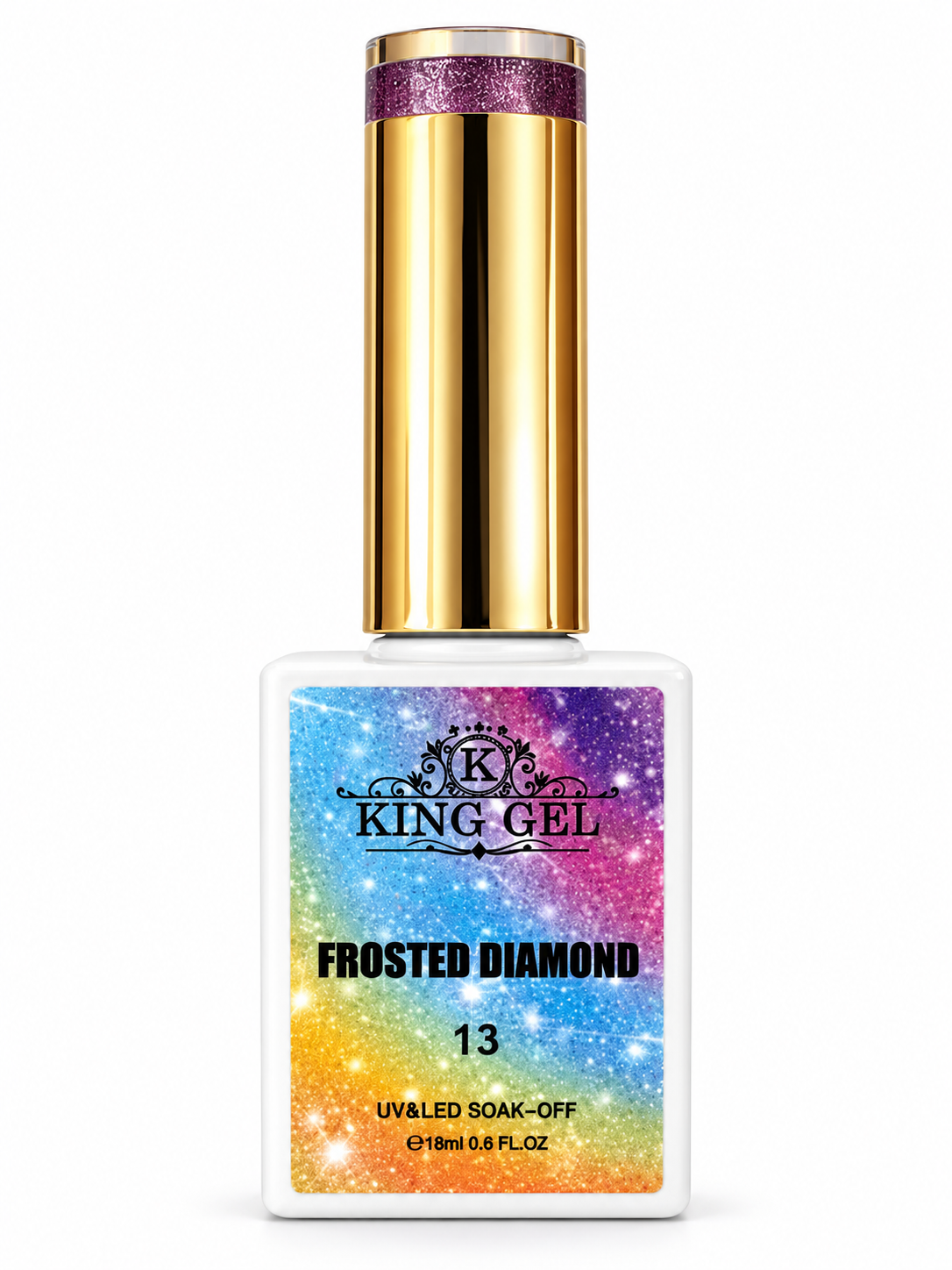 KingGel Frosted Diamond Cateyes 18 mL bottle