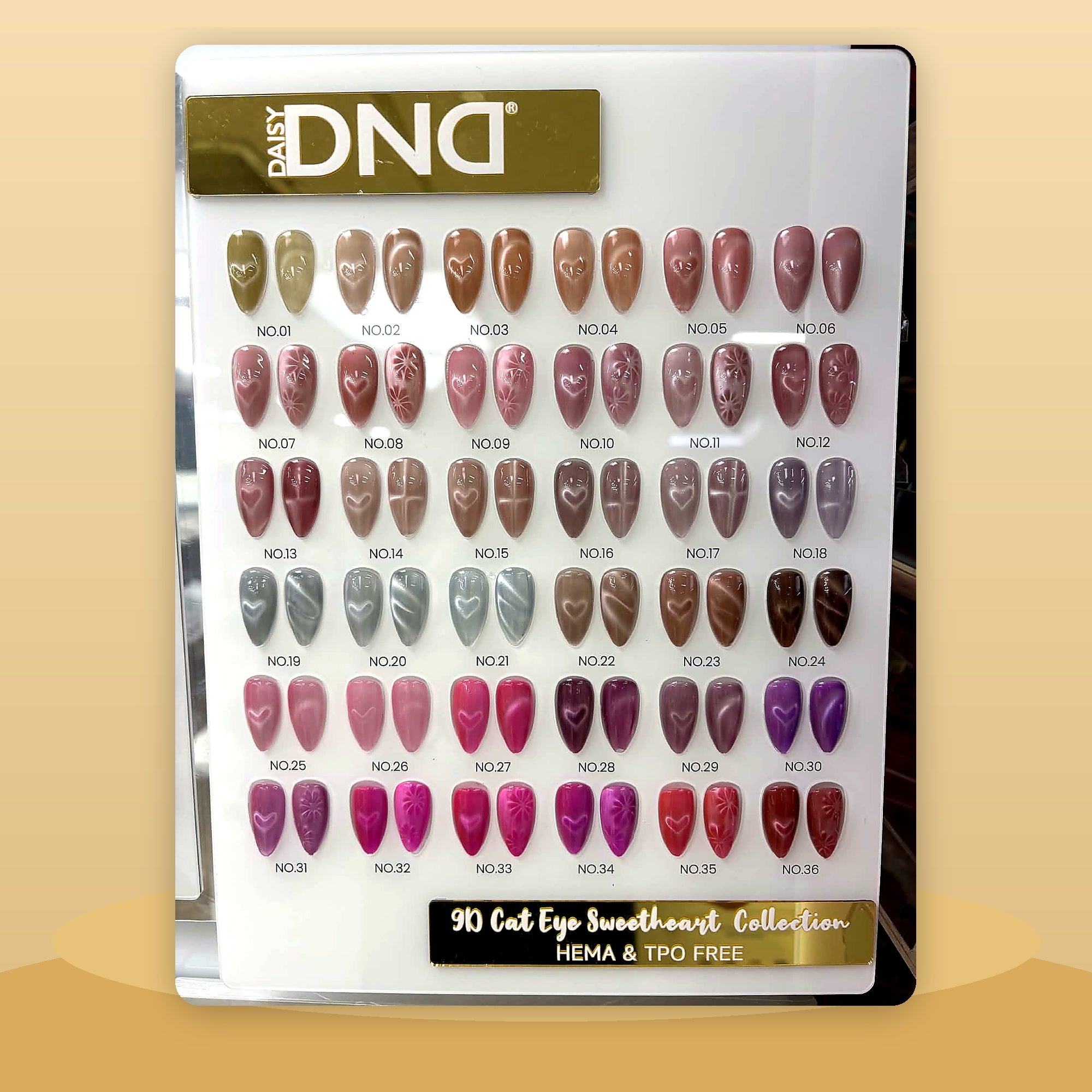 9D Cateyes Sweetheart Collection full collection 36 colors