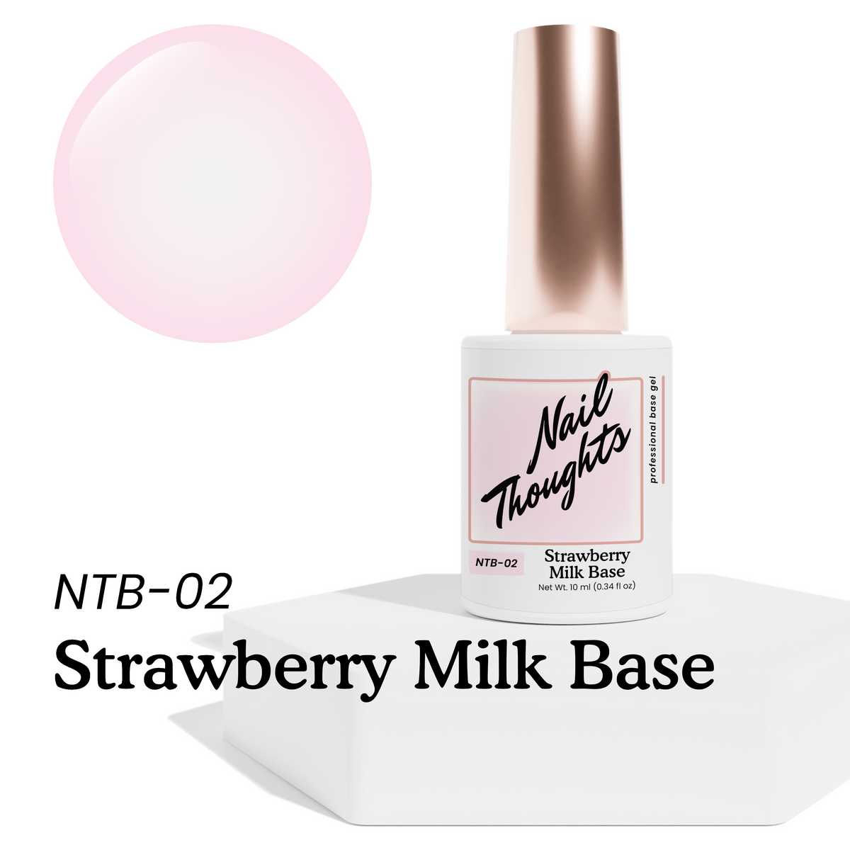 Kokoist Nail Thoughts NTB-02 Strawberry Milk Base