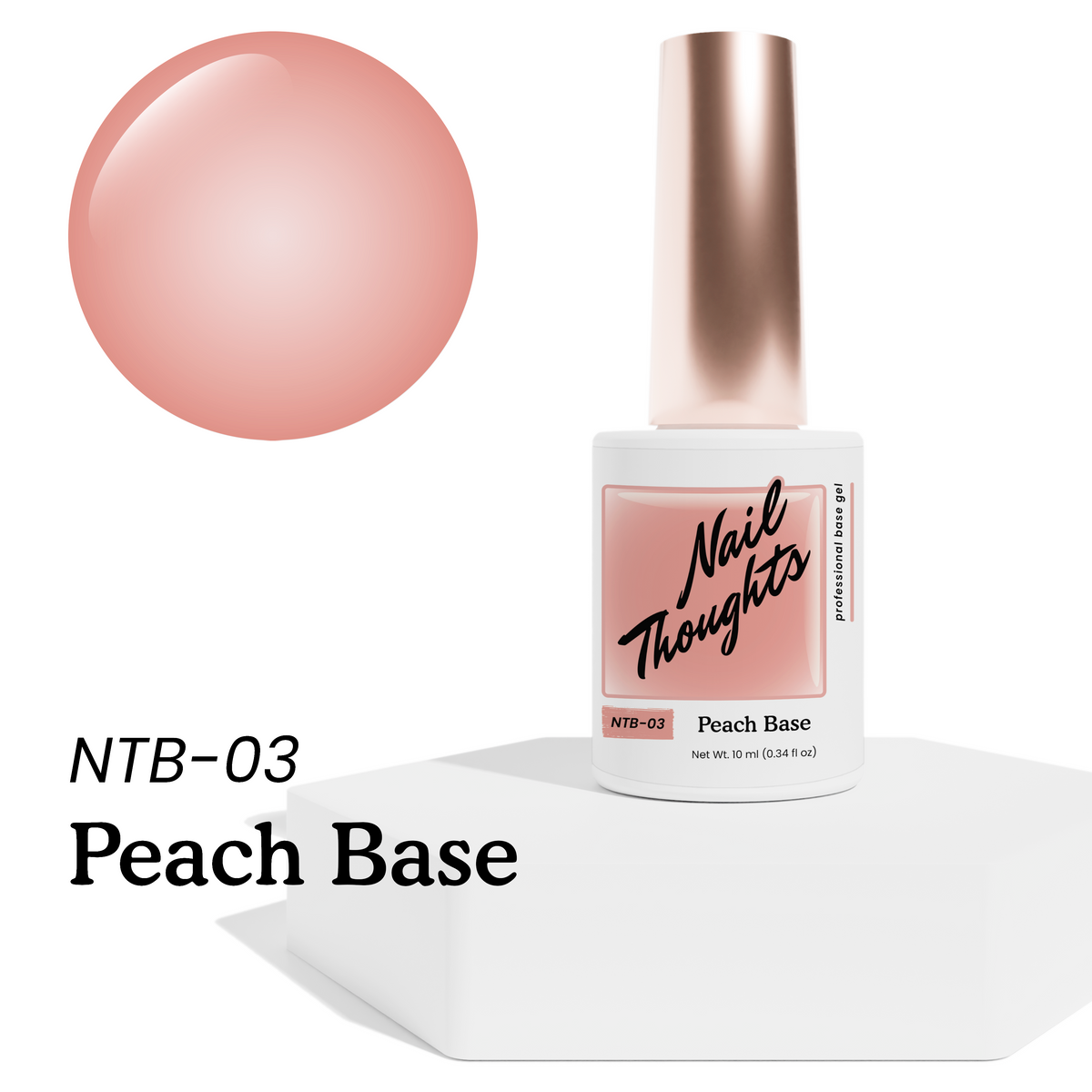 Kokoist Nail Thoughts NTB-03 Peach Base