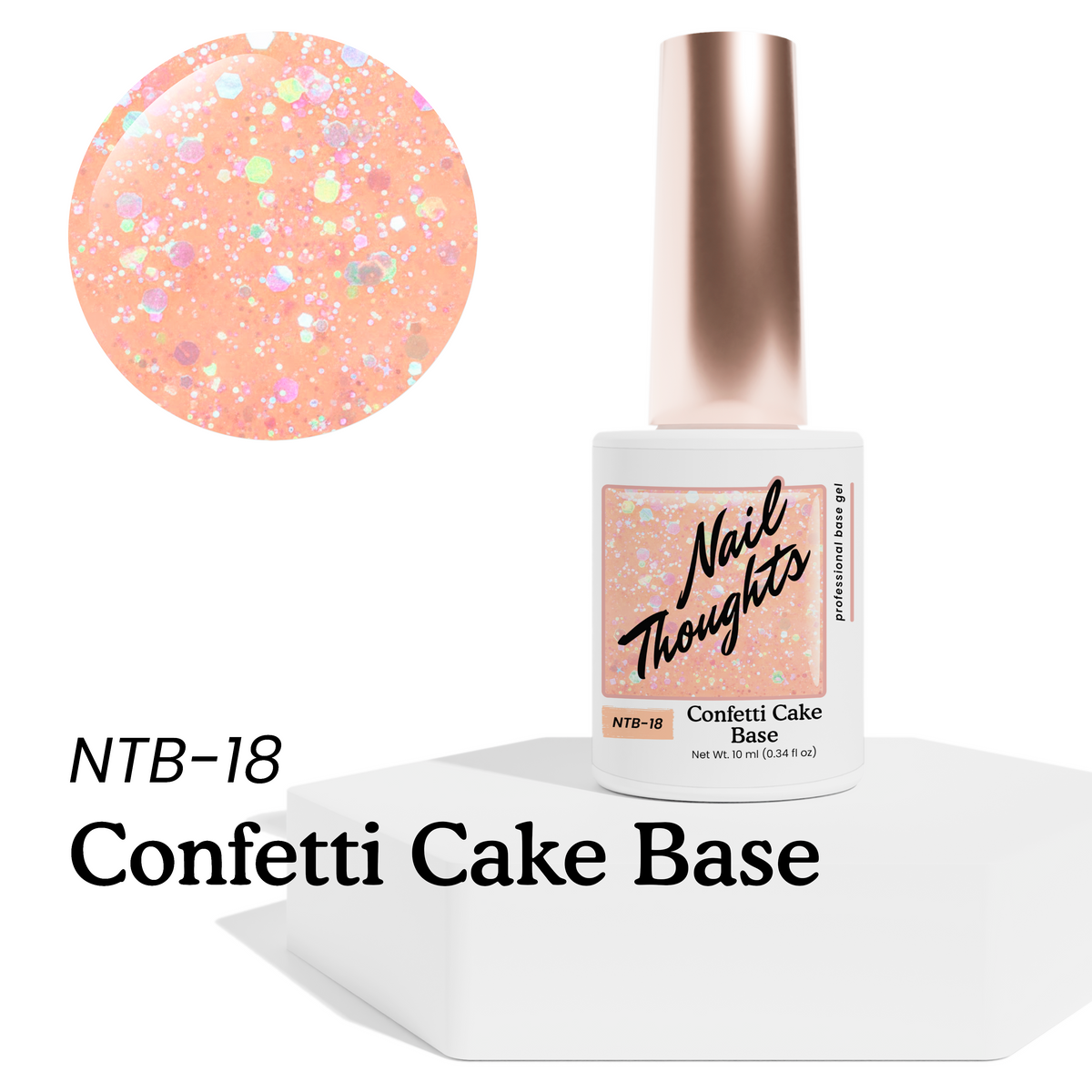 Kokoist Nail Thoughts NTB-18 Confetti Cake Base