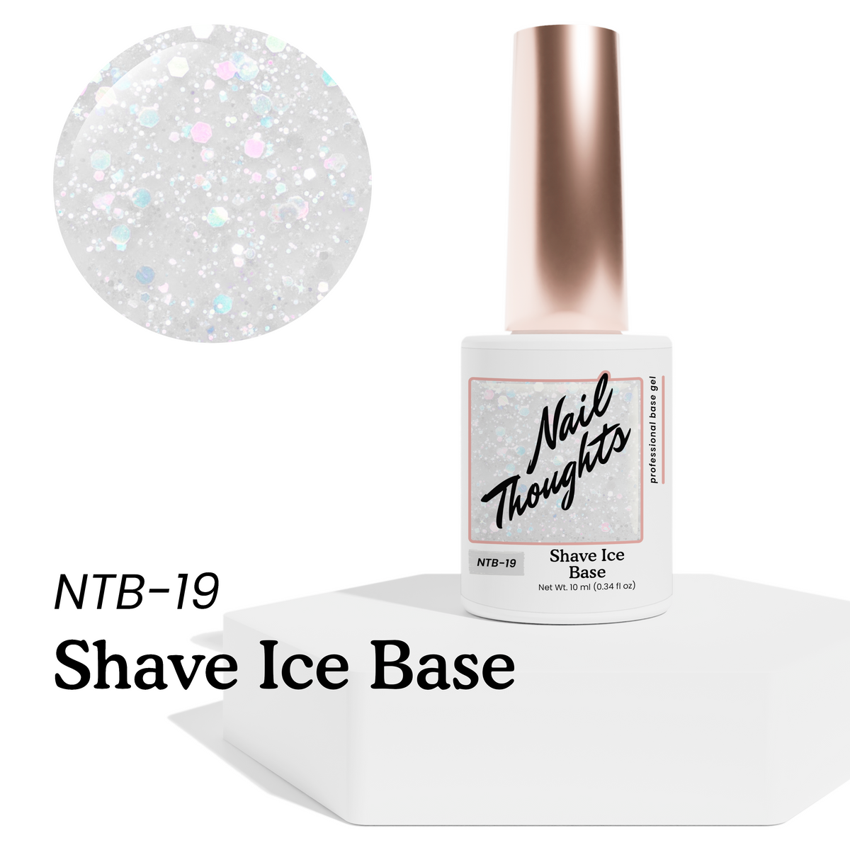 Kokoist Nail Thoughts NTB-19 Shave Ice Base