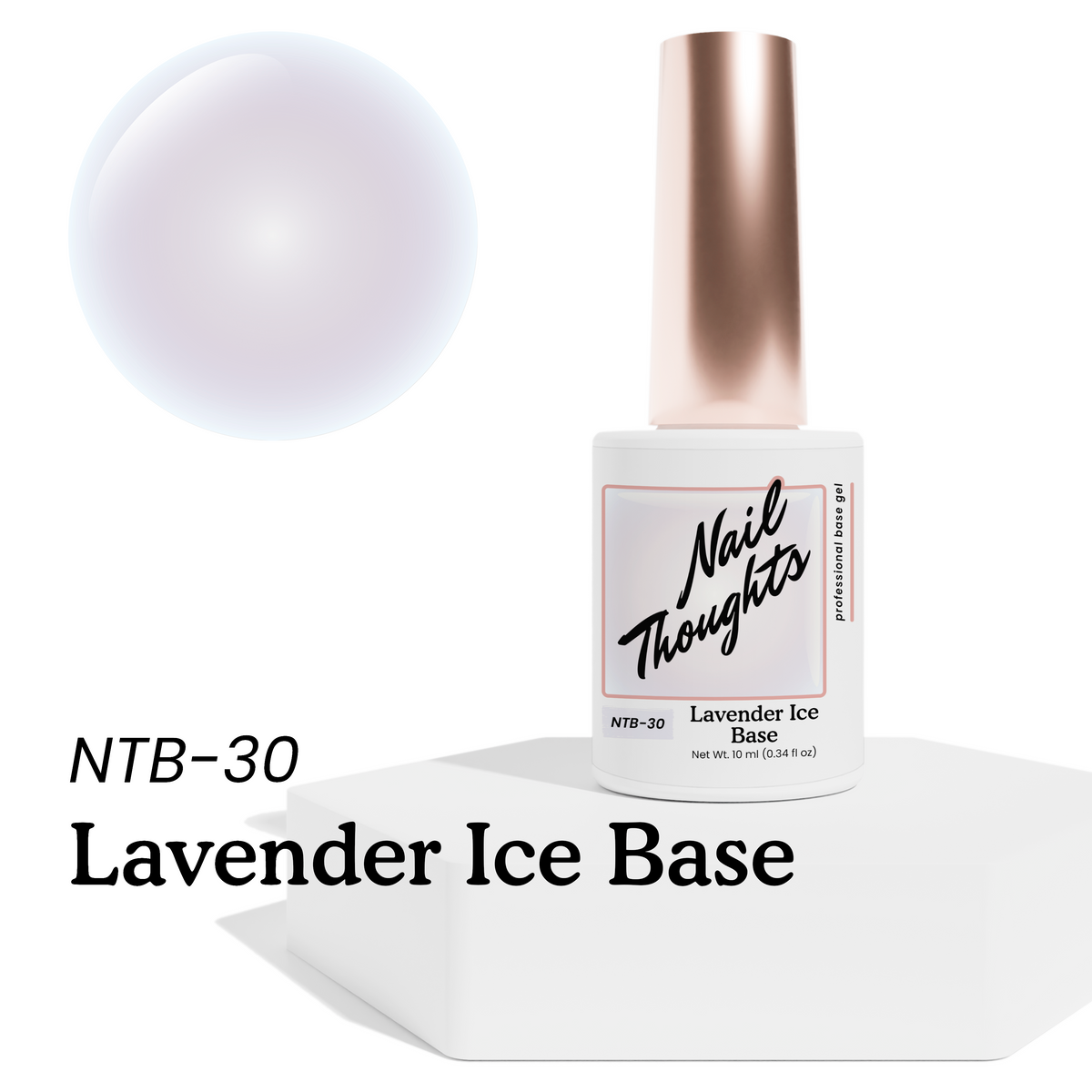 Kokoist Nail Thoughts NTB-30 Lavender Ice Base