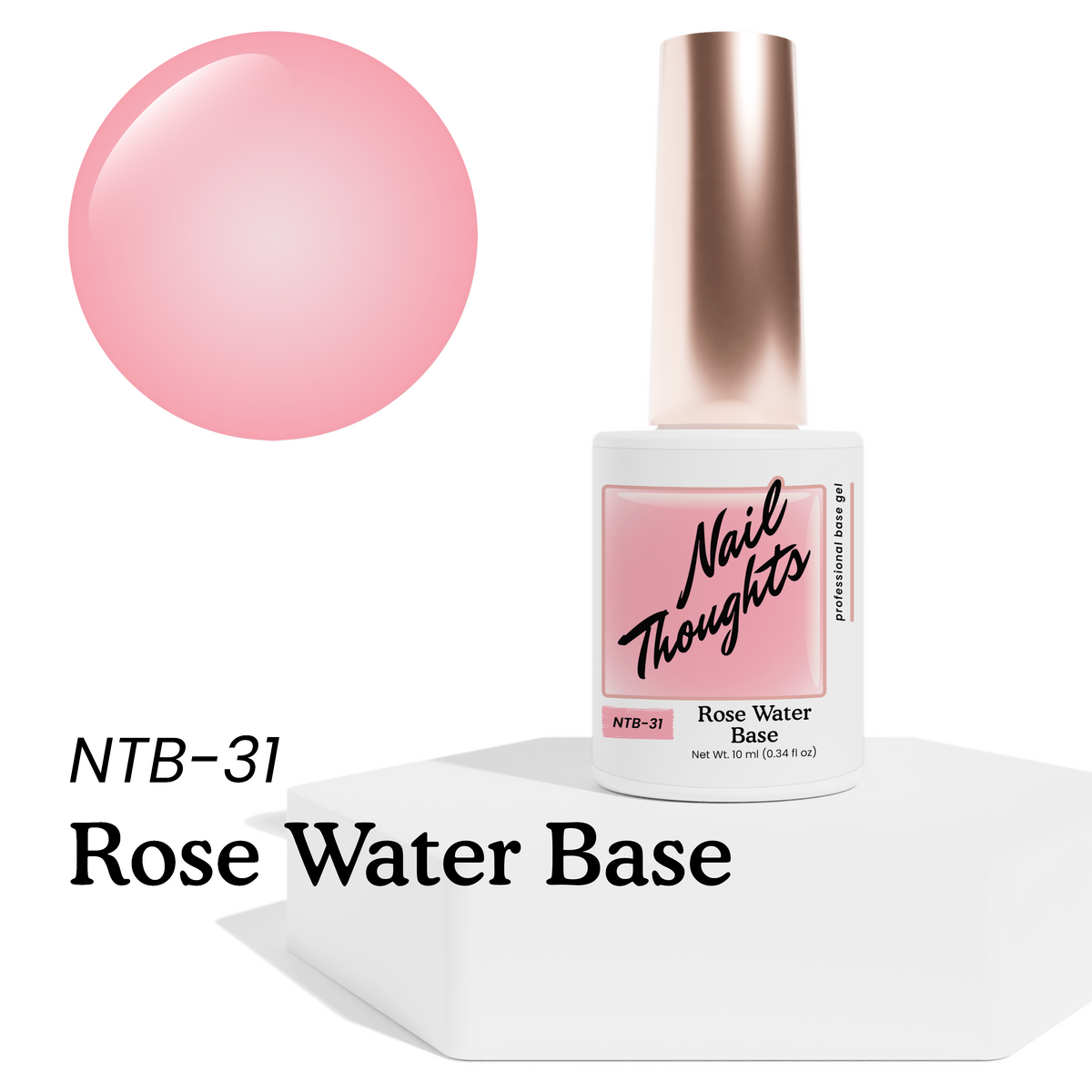Kokoist Nail Thoughts NTB-31 Rose Water Base