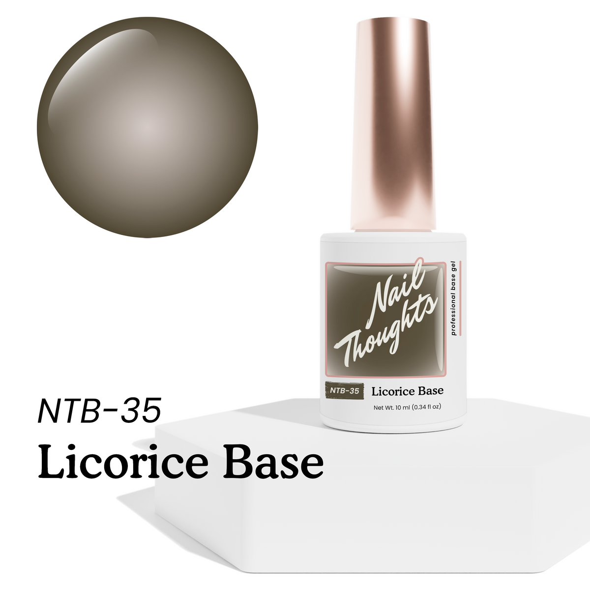 Kokoist Nail Thoughts NTB-35 Licorice Base