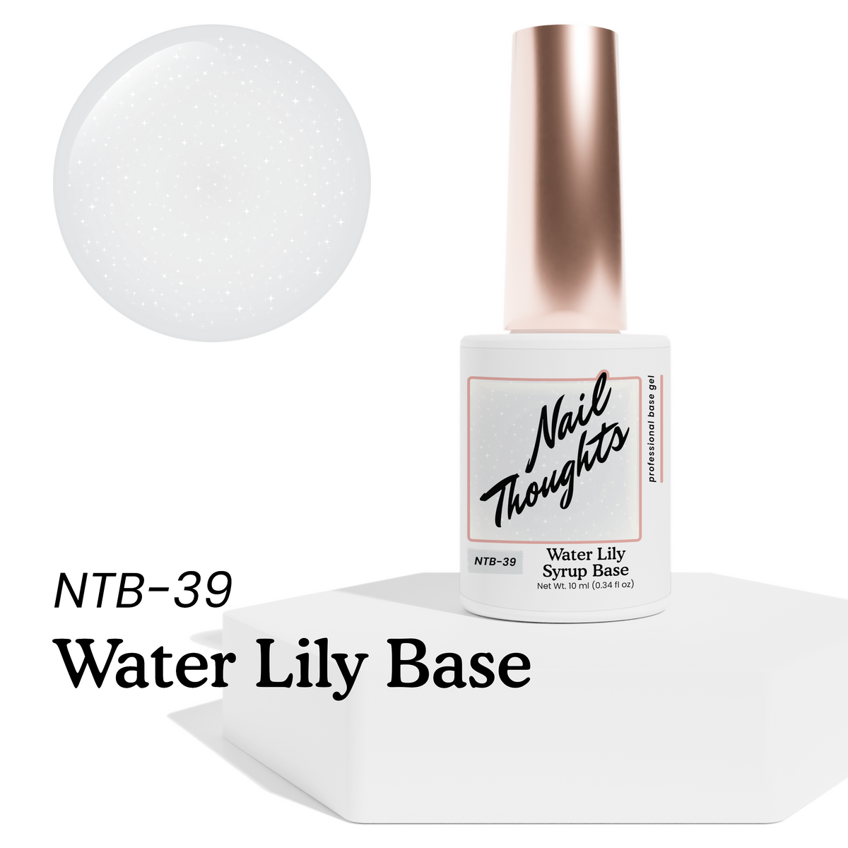 Kokoist Nail Thoughts NTB-39 Water Lily Syrup Base