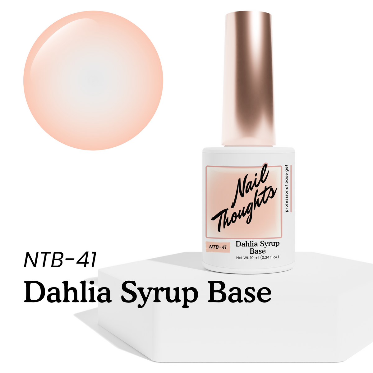 Kokoist Nail Thoughts NTB-41 Dahlia Syrup Base