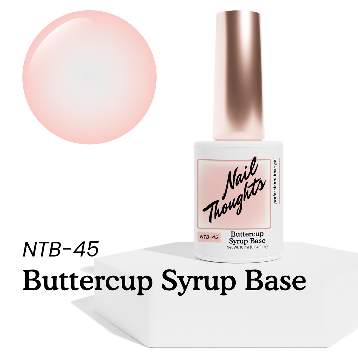 Kokoist Nail Thoughts NTB-45 Buttercup Syrup Base