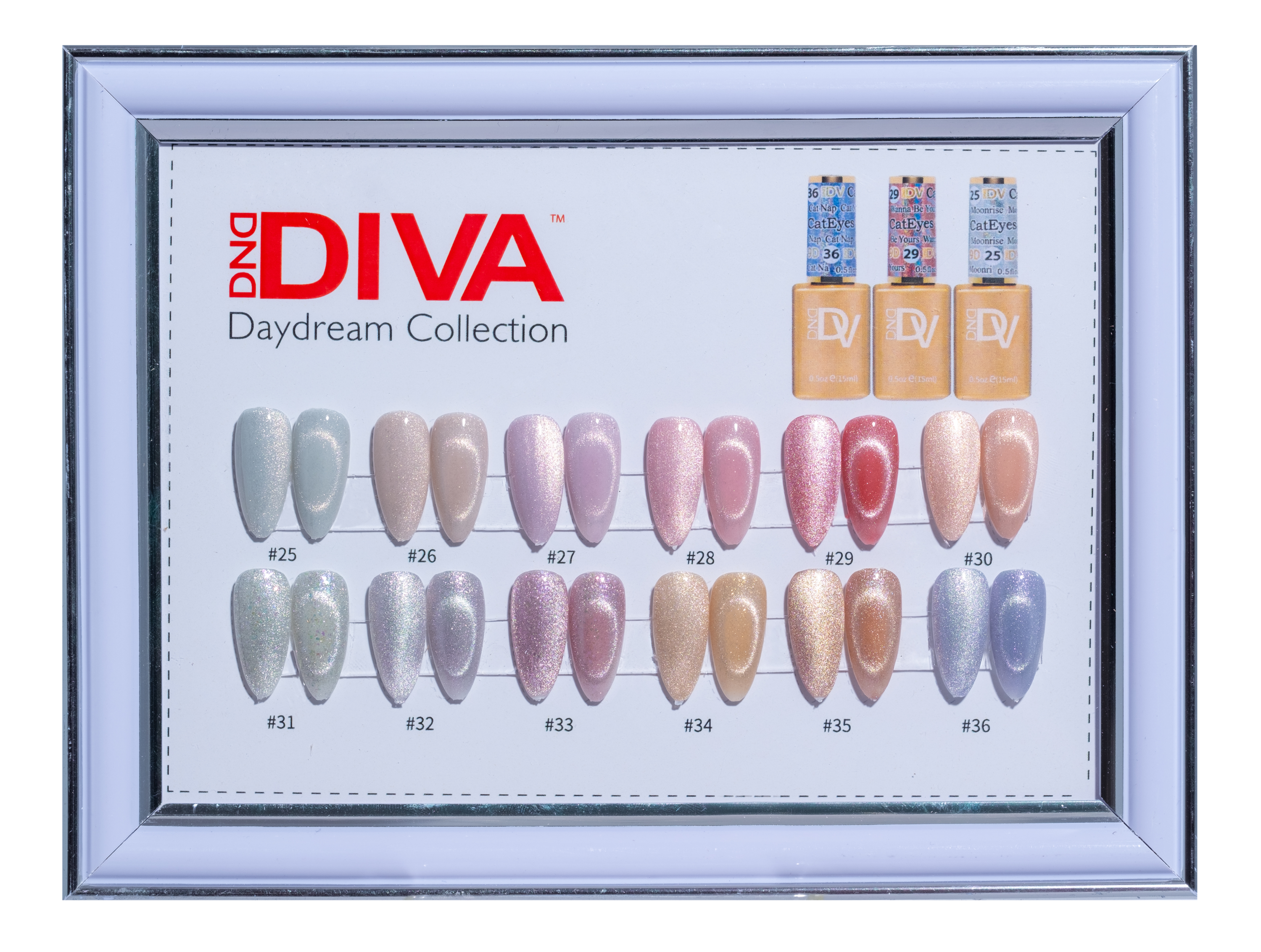 DC DIVA 9D Cat eyes Day Dream Collection 25-36