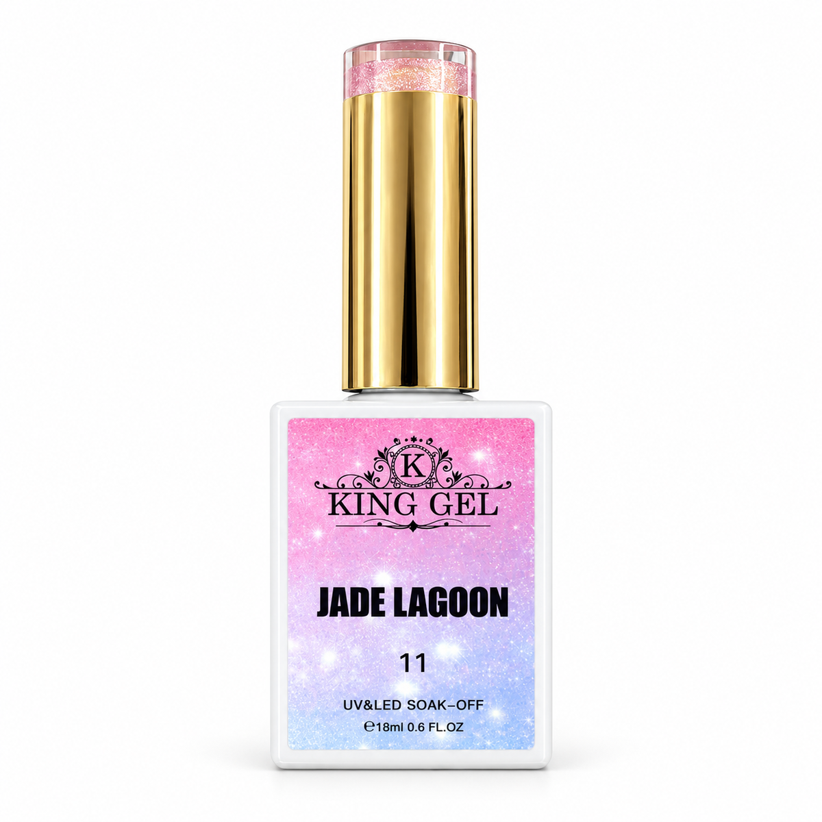 KingGel Jade Lagoon Cateyes 18 mL bottle
