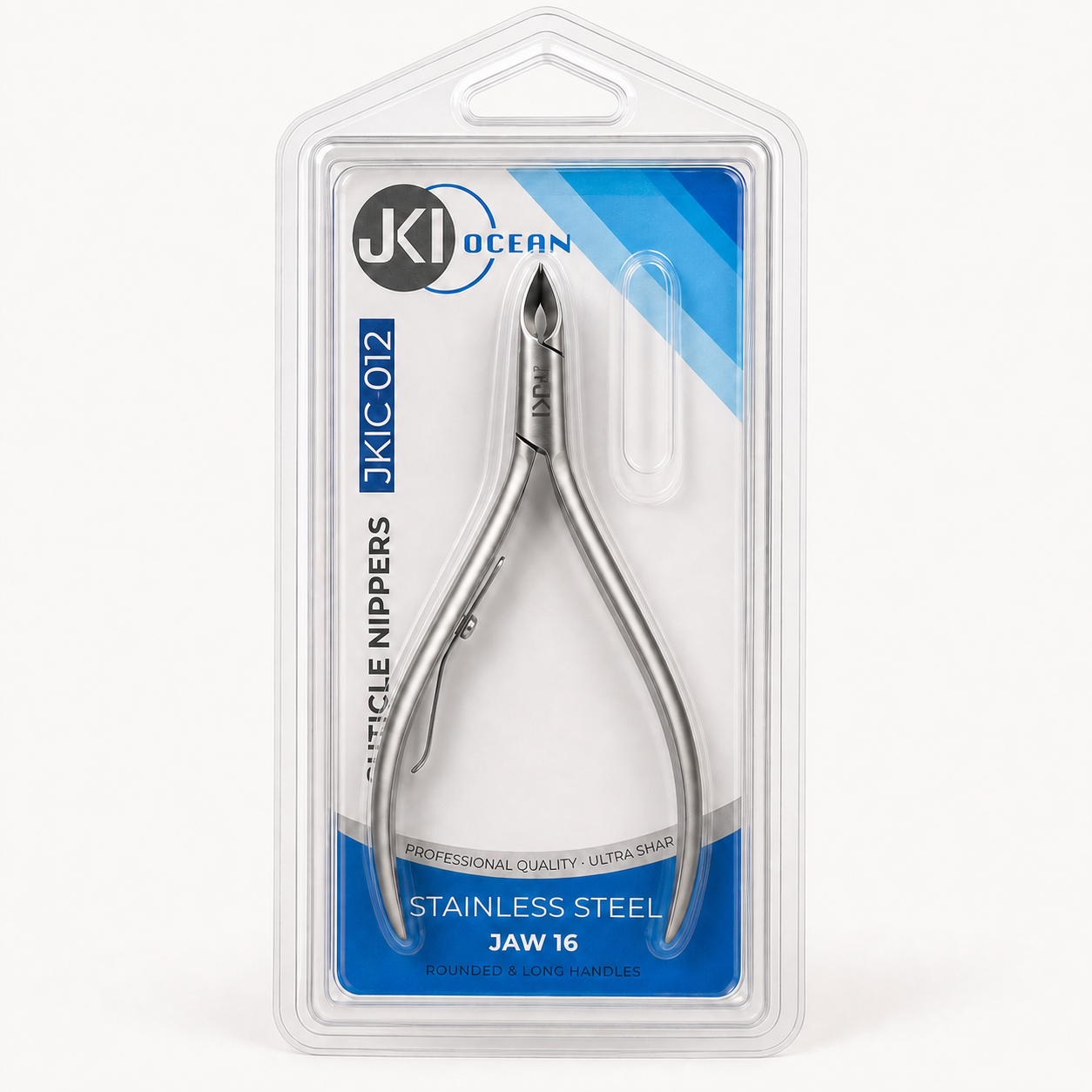 JKIOcean Stainless Steel Jaw 16 Silver packaged nipper