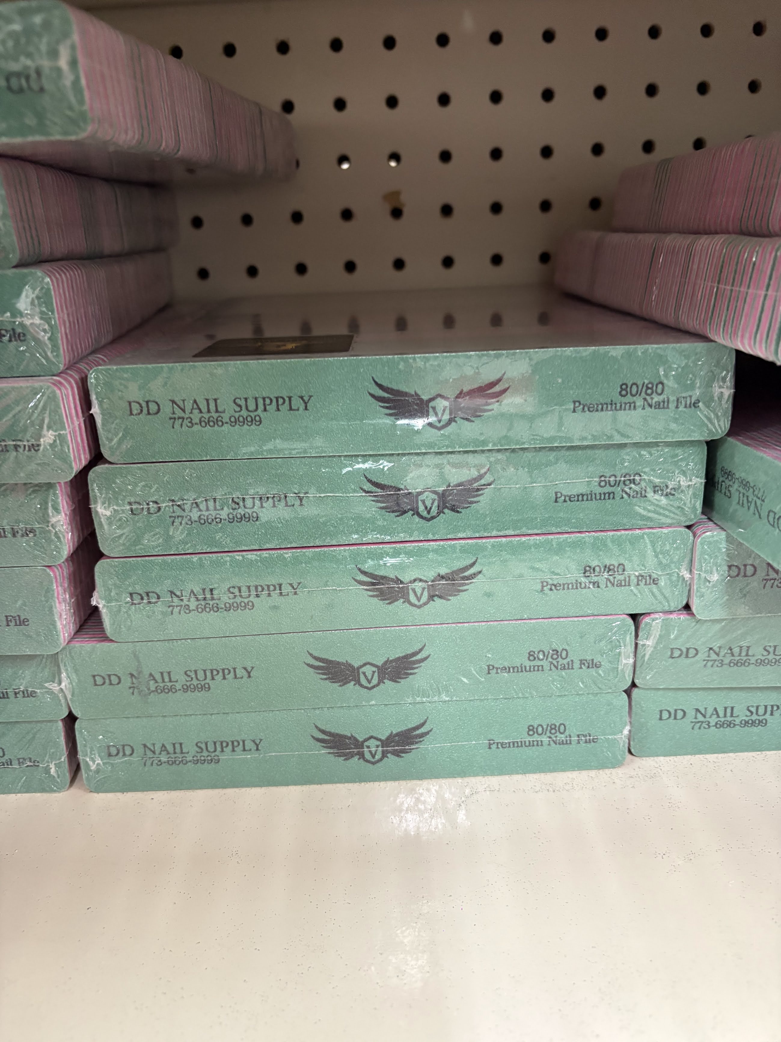 Jumbo Nail Files - Pack of 50 - 80/80 Green