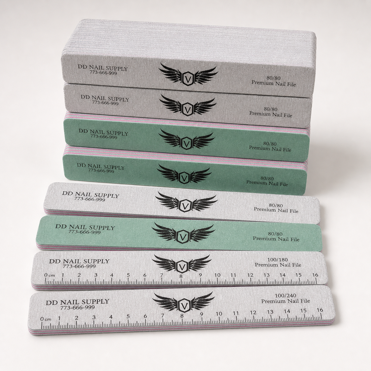 Jumbo Nail Files - Pack of 50 professional studio image