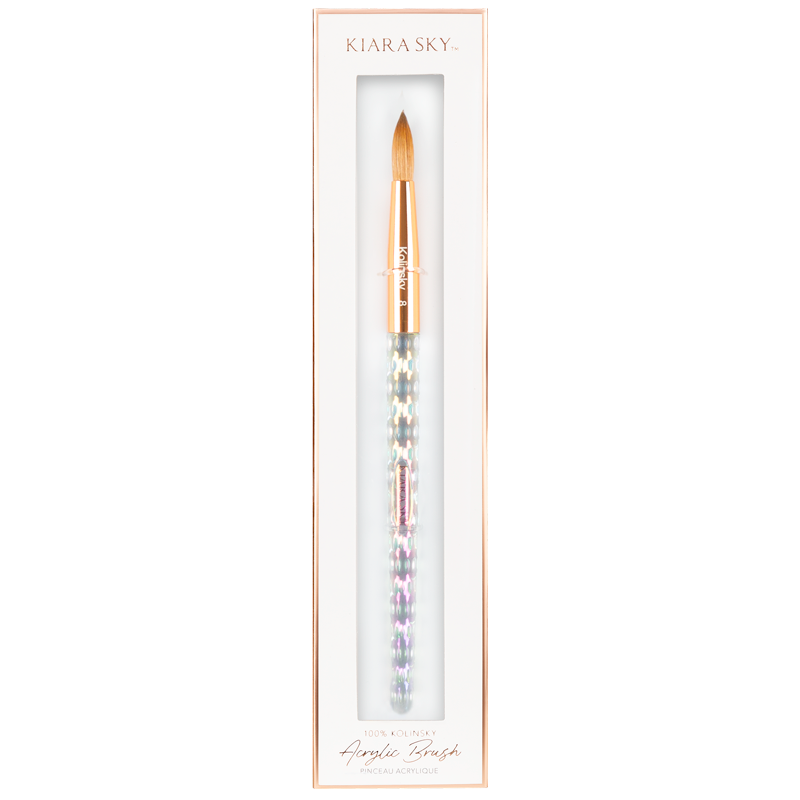 Kiara Sky Kolinsky Acrylic Brush - #8