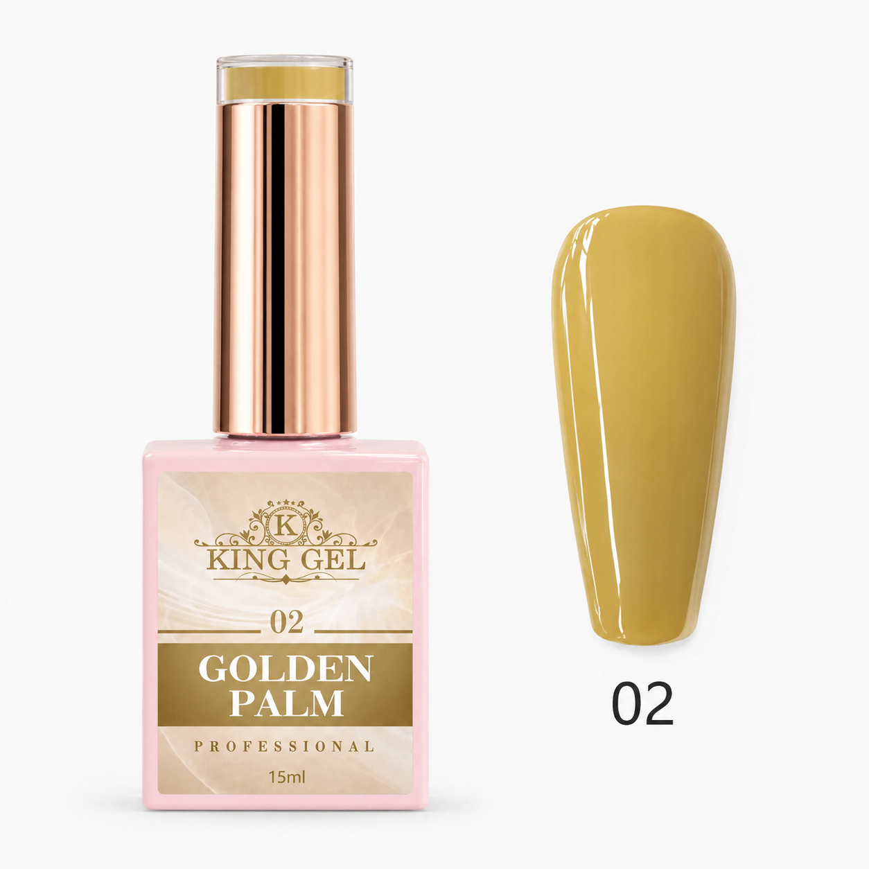 12 Colors Golden Palm Collection - KingGel Brand - Color 2
