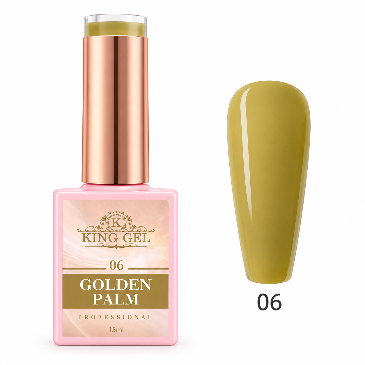 12 Colors Golden Palm Collection - KingGel Brand - Color 6