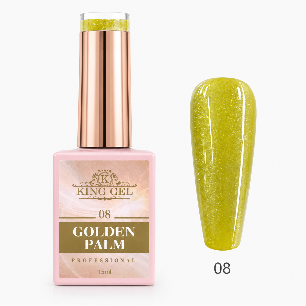 12 Colors Golden Palm Collection - KingGel Brand - Color 8