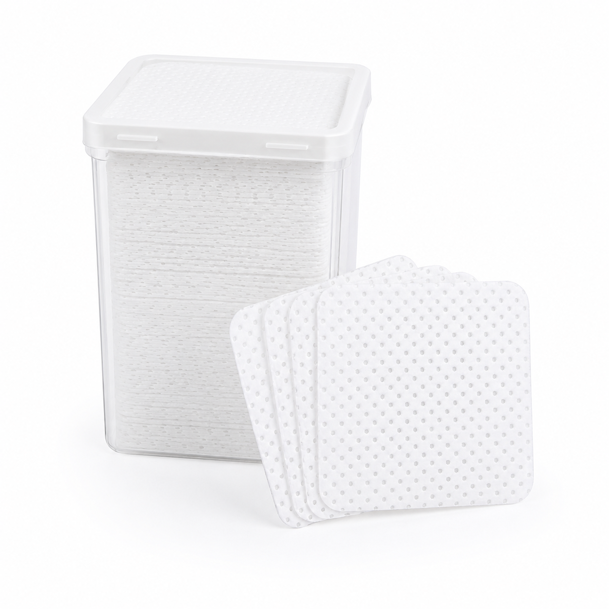 Lint Free Nail Wipes - White